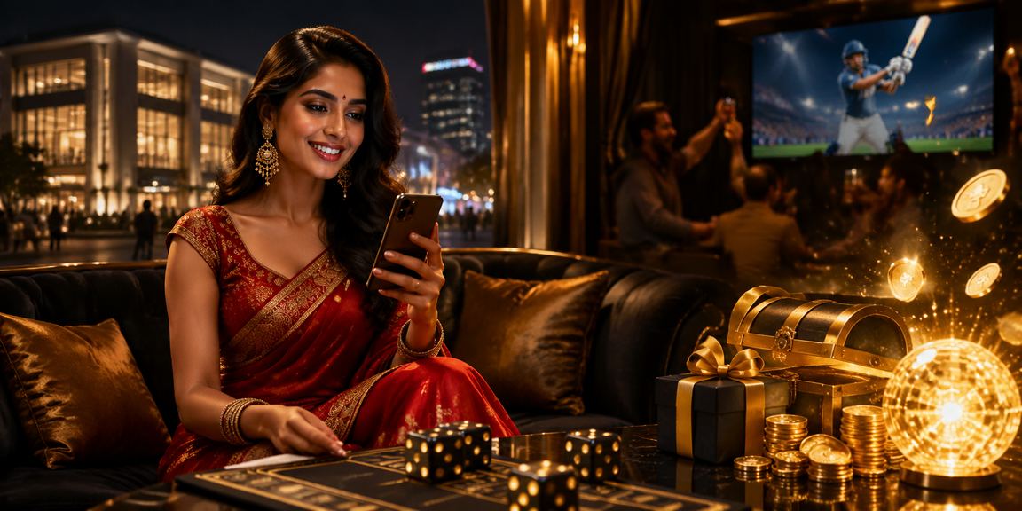 Delhi cricket betting woman enjoying casino games
